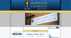 Desktop Screenshot of northsidecatholicschool.org